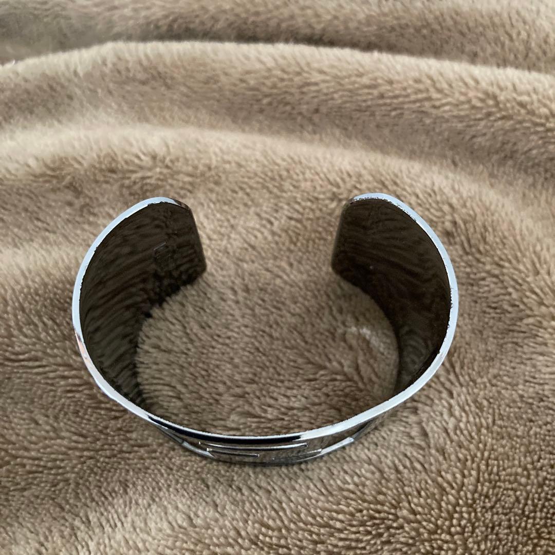 【中古】 Fendi フェンディ ブレスレット バングル FF FFブレスレット