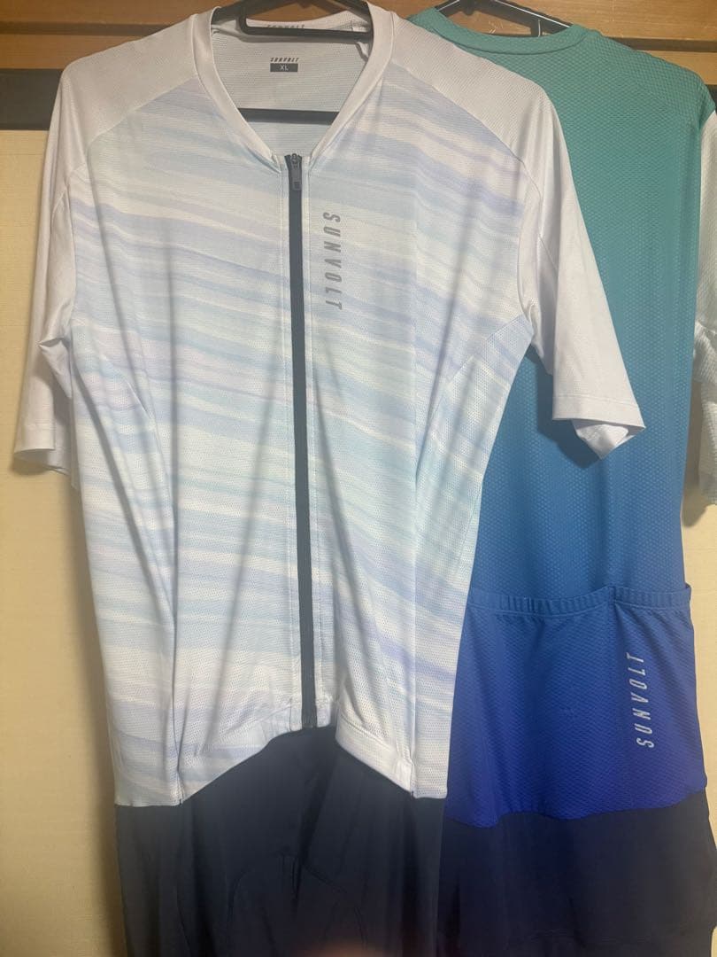 サンボルトサイクルジャージXL 2枚セット セパレートワンピース