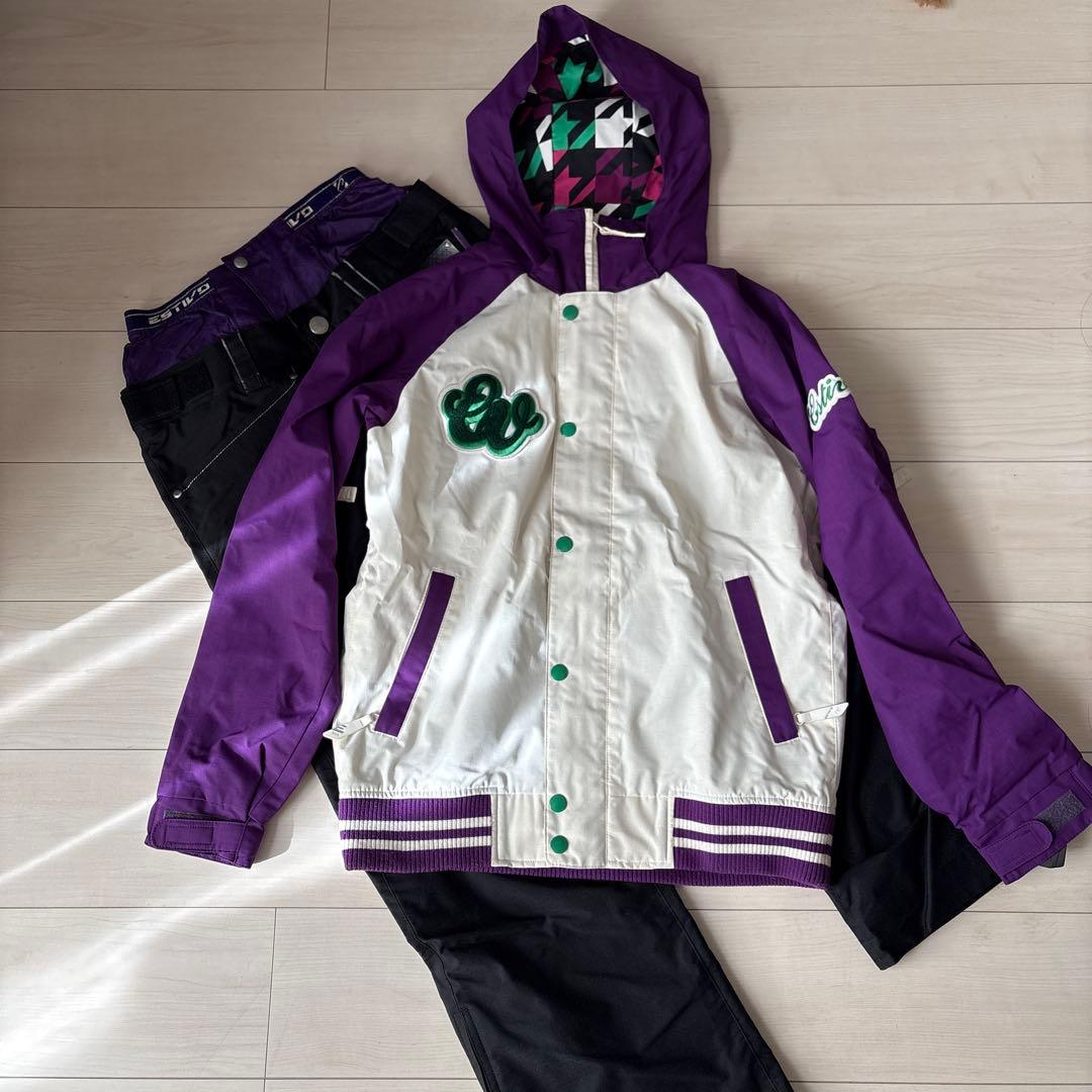 ESTIVO 上下セット スノーボードウェア 女性用 Lサイズ