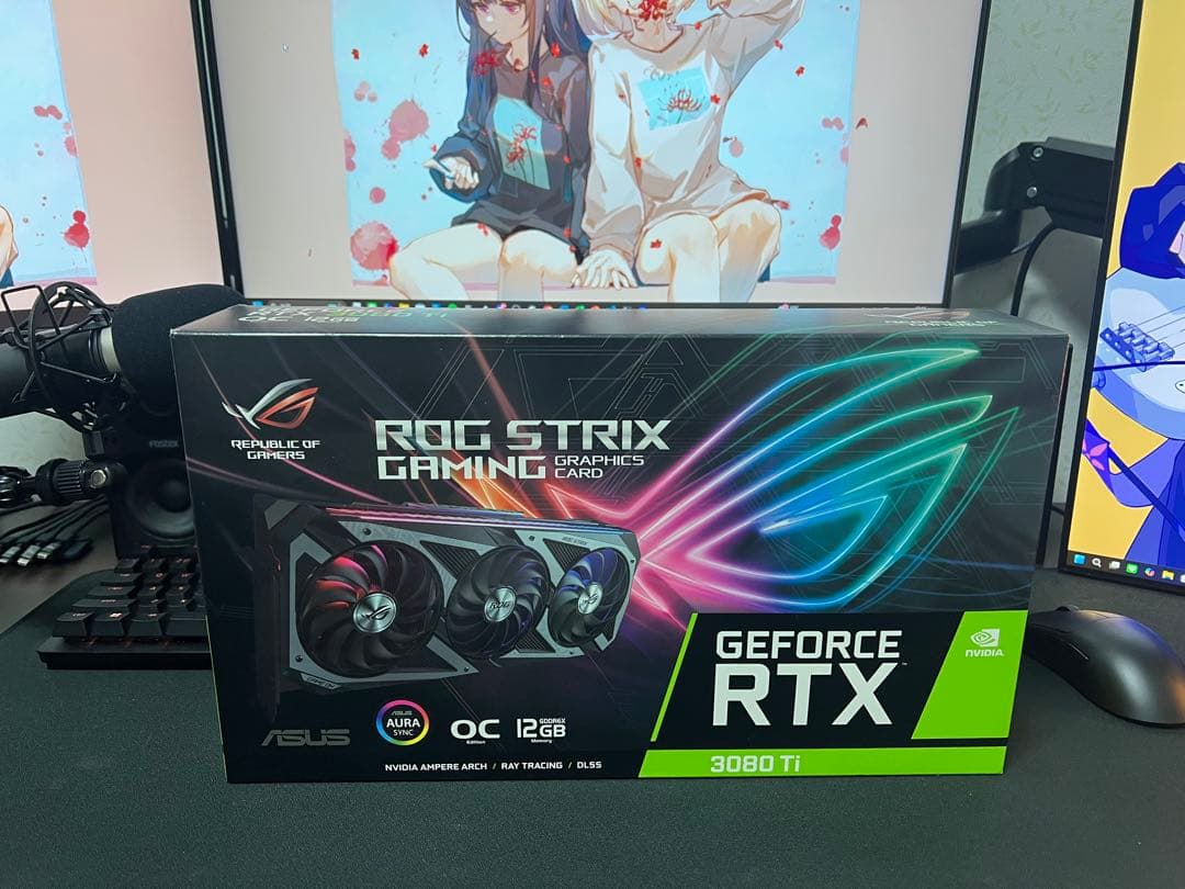 グラフィックボード・グラボ・ビデオカード ASUS ROG STRIX GeForce RTX 3080 Ti 12GB