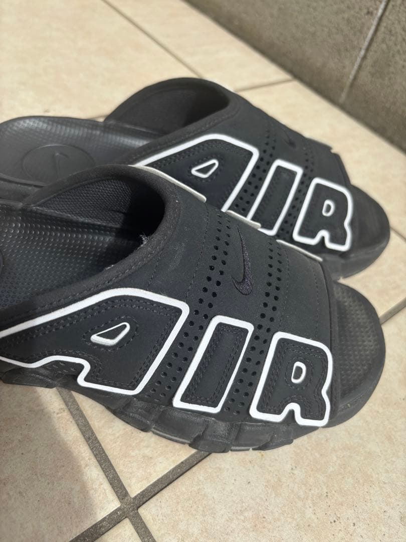 Nike AIRロゴ ブラック サンダル 28センチ ブラック モアテン