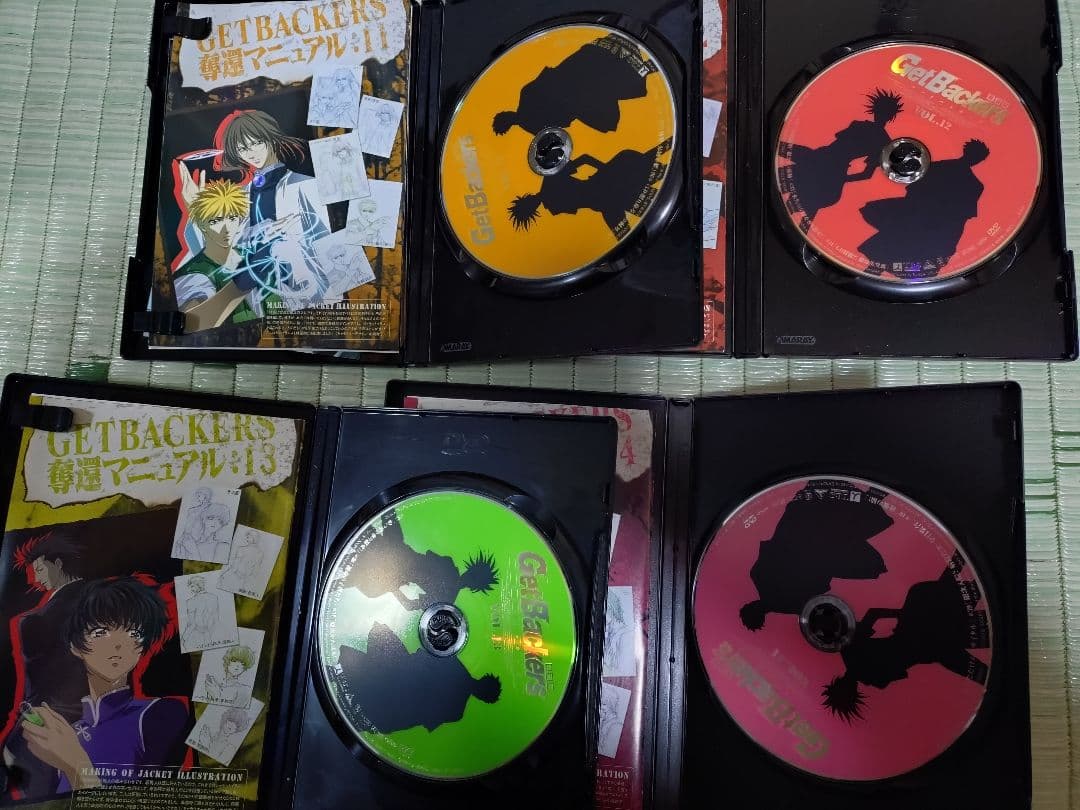 Get Backers DVD 全作セット