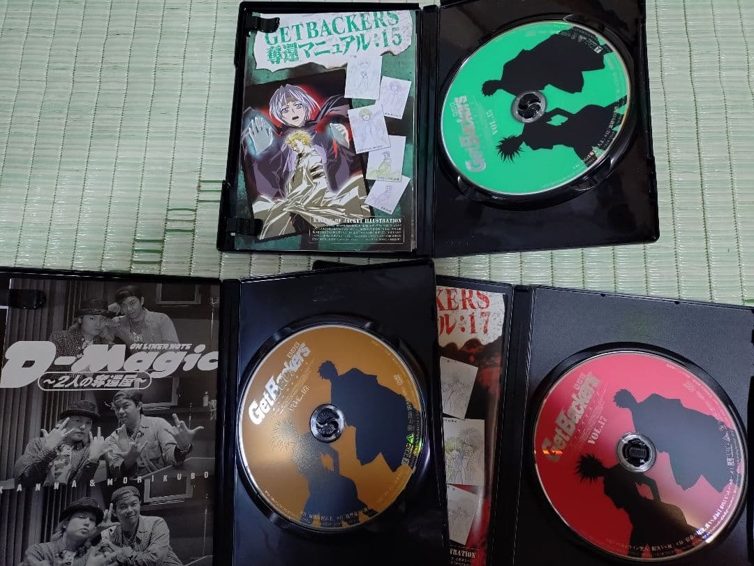Get Backers DVD 全作セット