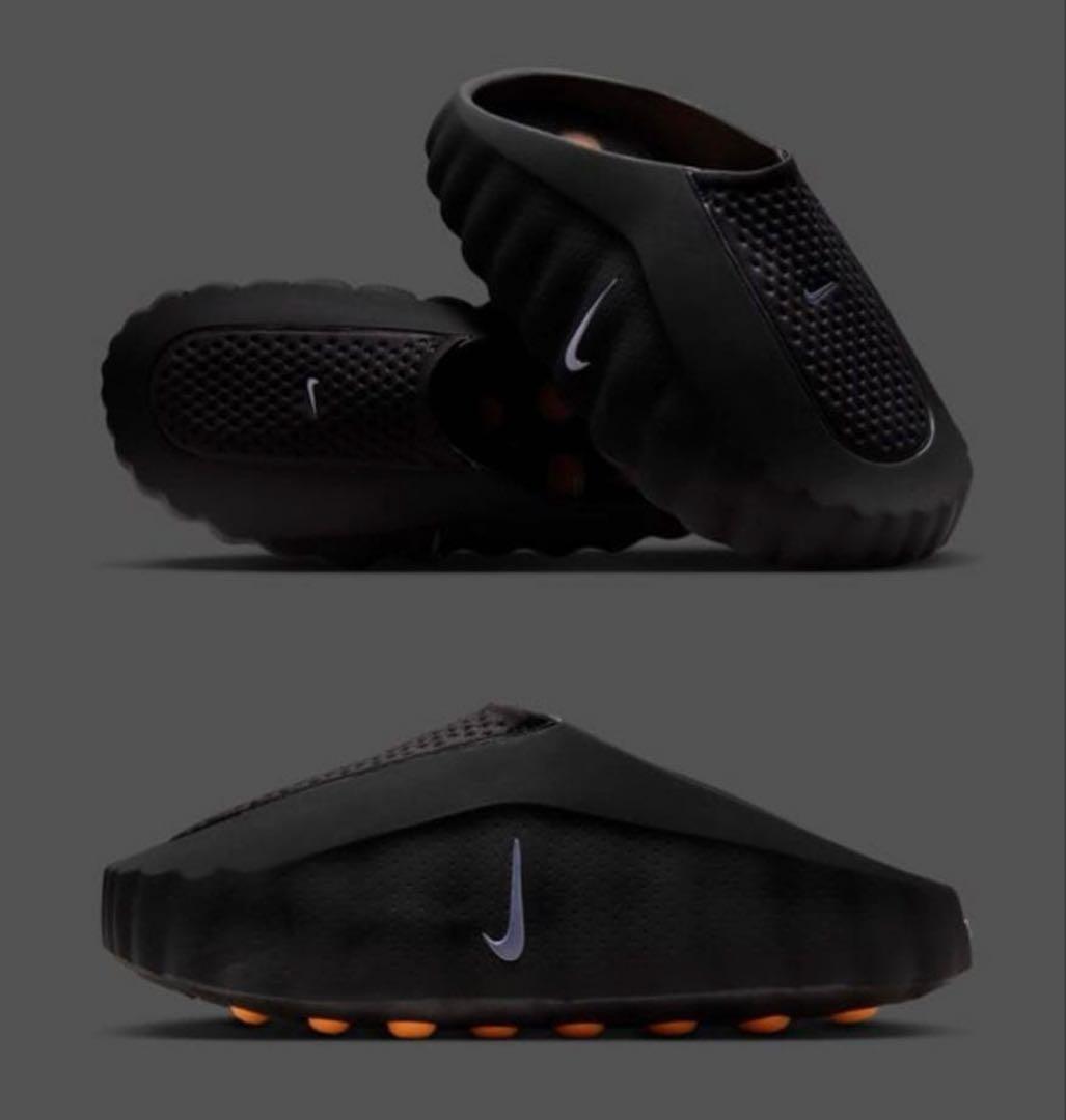 【26cm】 Nike Mind 001 Mules Black レシート原本付