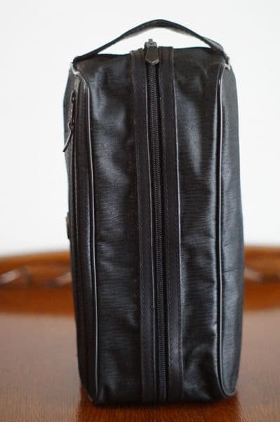 ダンヒル　コンビ　セカンドバッグ　トラベルポーチ　メンズポーチ　クラッチバッグ