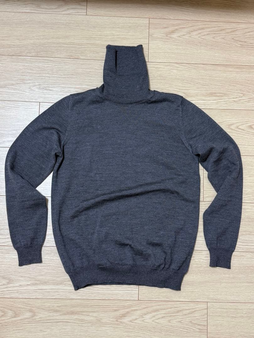 ザノーネ／ZANONE／ニット／チャコールグレー／44