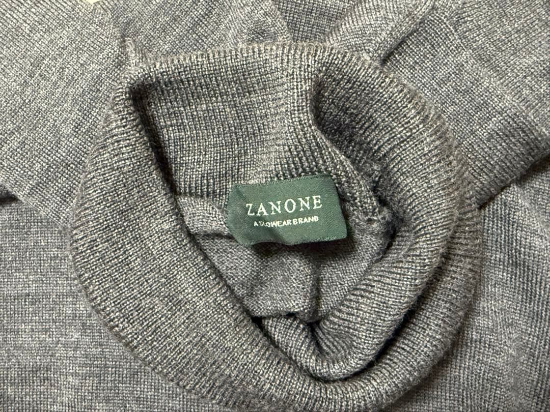 ザノーネ／ZANONE／ニット／チャコールグレー／44