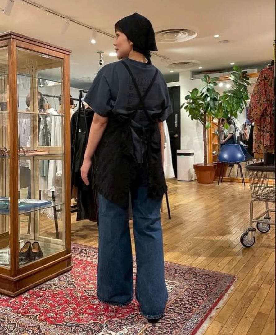 THE SHINZONE パッチワークレース トップス シンゾーン ブラック