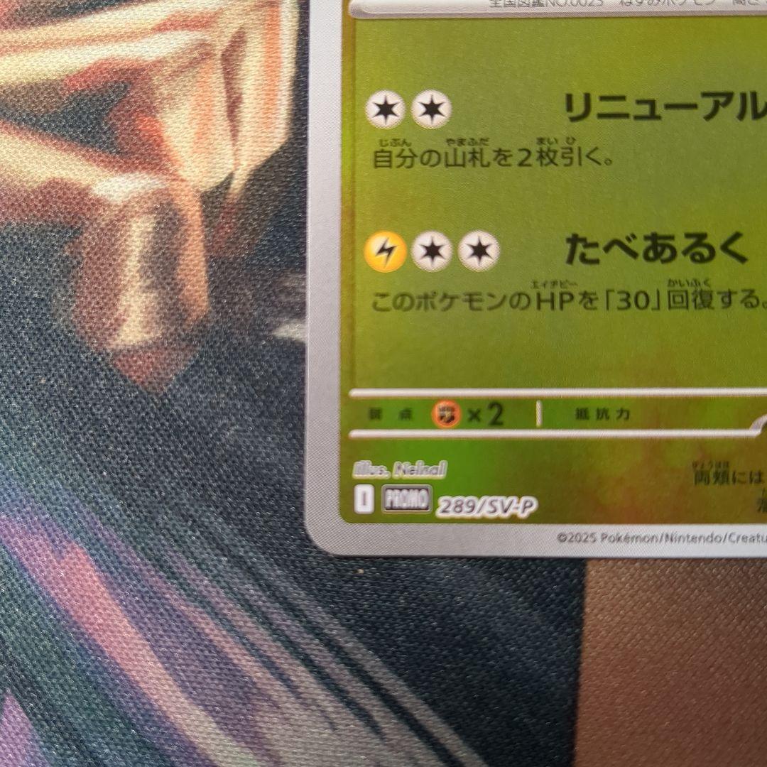 フクオカのピカチュウ　プロモ　289/SV-P