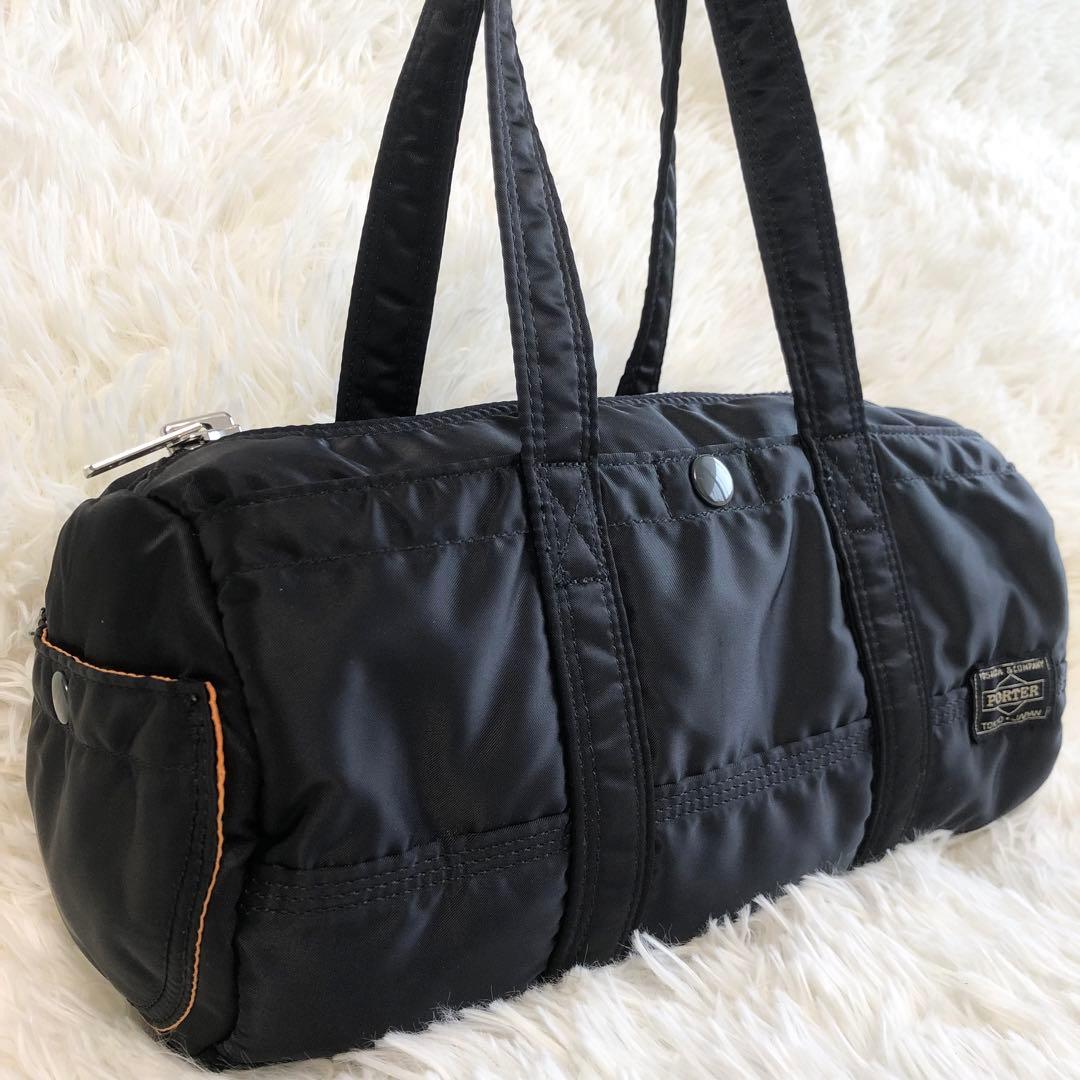 PORTER ポーター タンカー ブラック ミニボストン ドラム 廃盤品