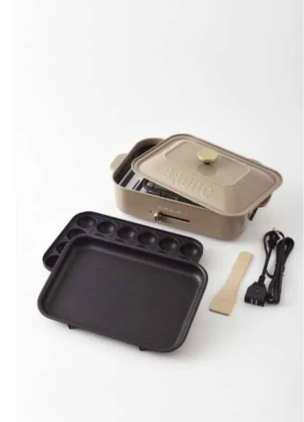 ⭐BRUNO コンパクトホットプレート サンドベージュ BOE021-RSABE