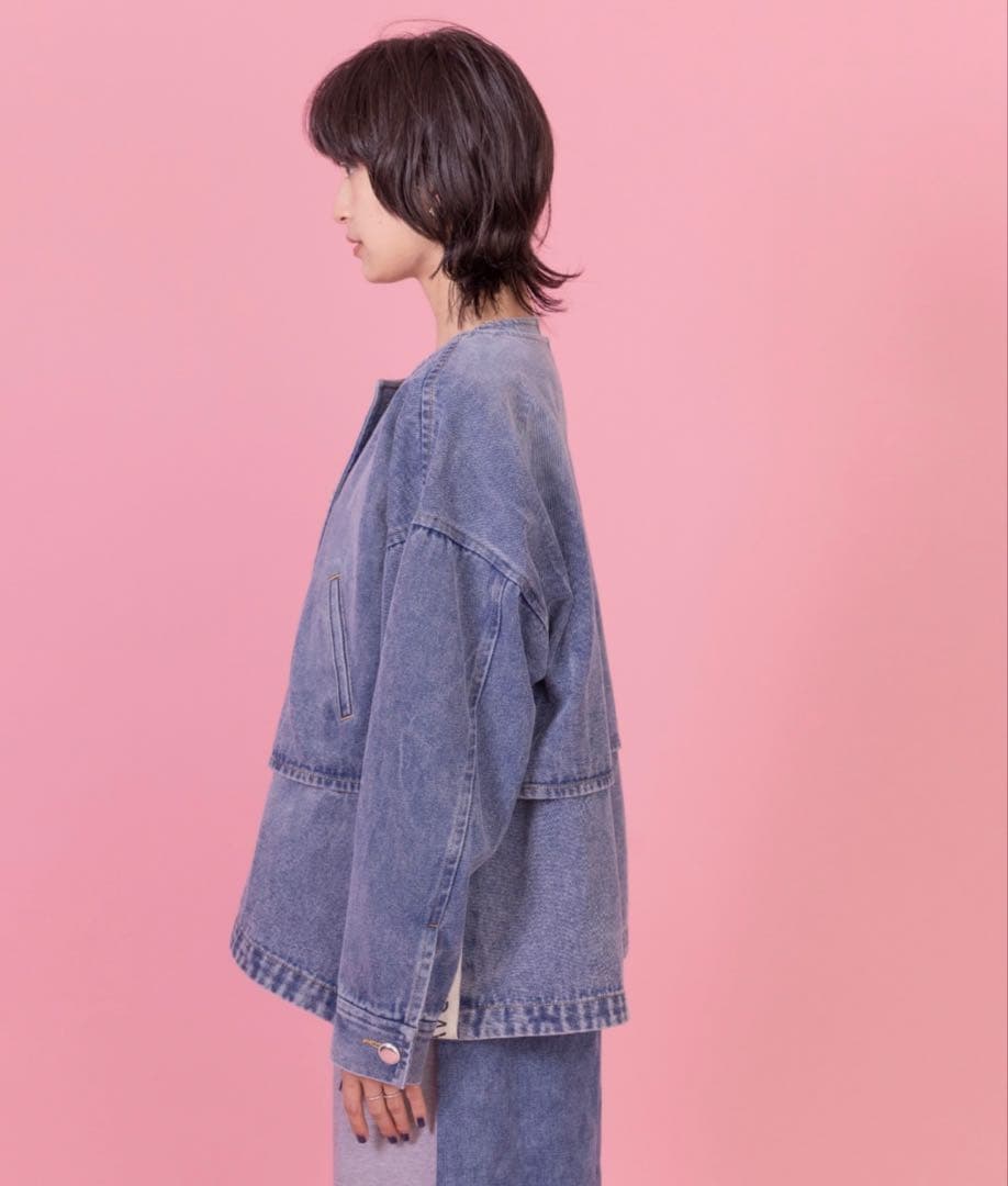 ★【新品】エイミーロウ セットアップデニムジャケット 今季新作！大人気！★