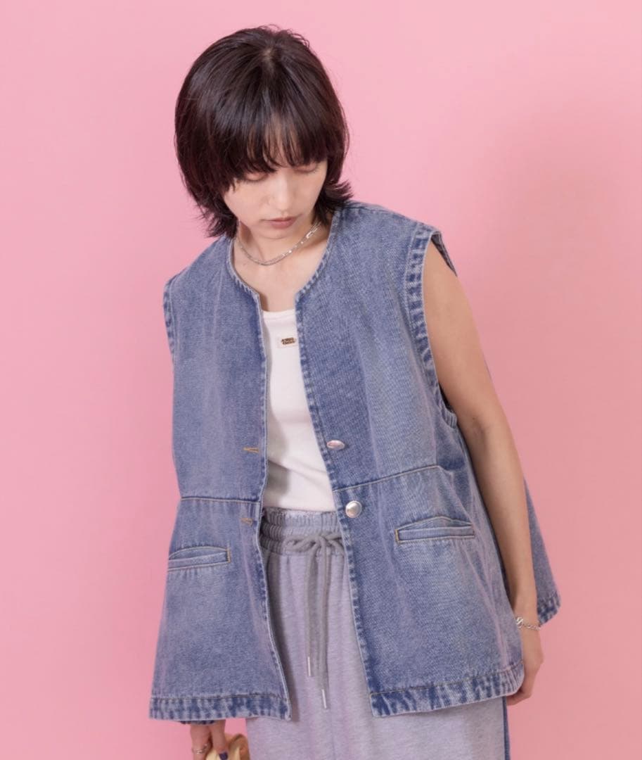 ★【新品】エイミーロウ セットアップデニムジャケット 今季新作！大人気！★