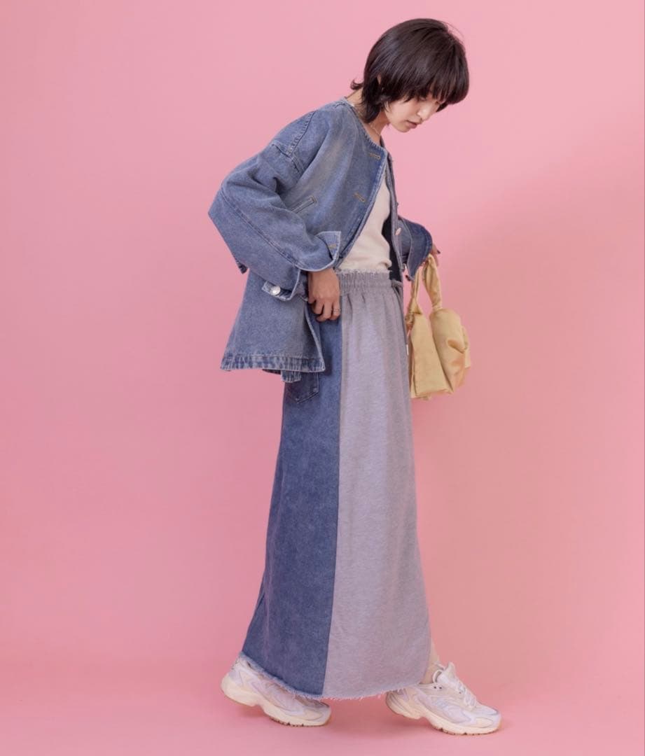 ★【新品】エイミーロウ セットアップデニムジャケット 今季新作！大人気！★