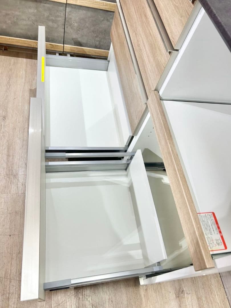 せ*ん様 AYANO 綾野製作所 食器棚 レンジボード W1400 木目調