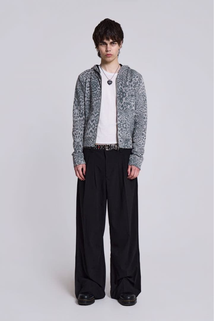 パンツ Jaded London Goliath Black Suit Pants