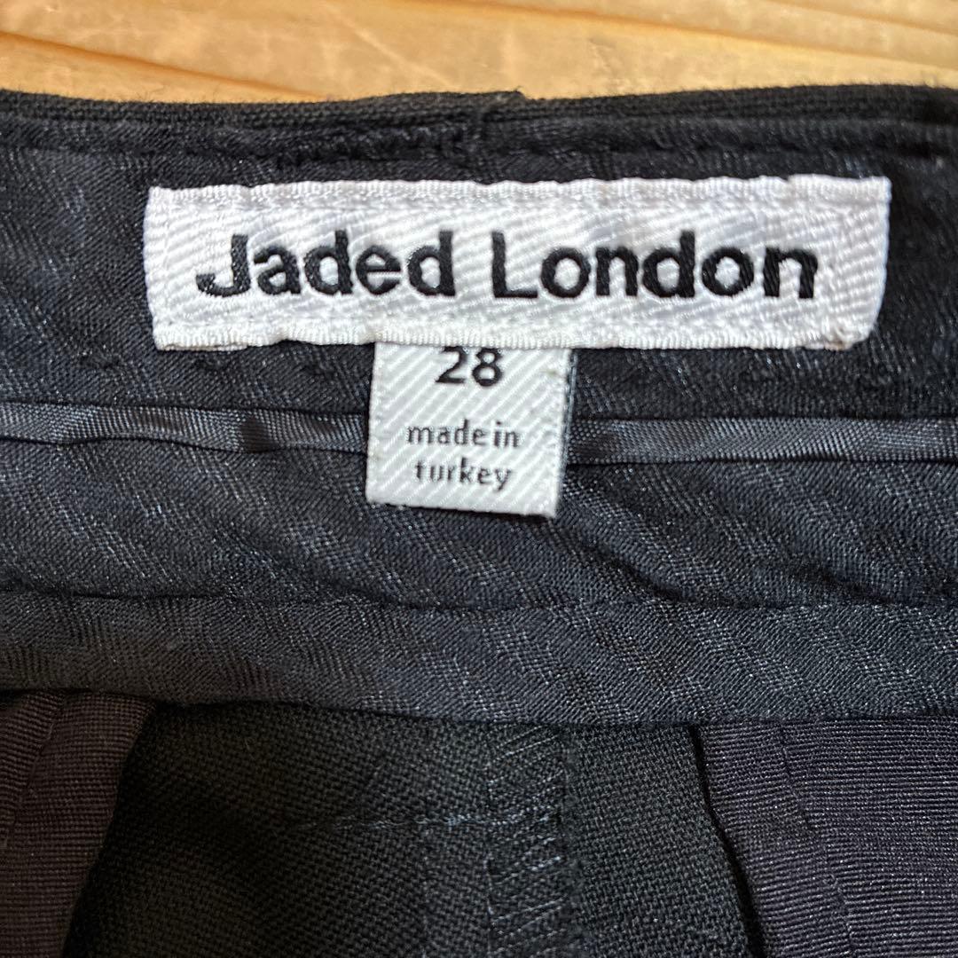パンツ Jaded London Goliath Black Suit Pants