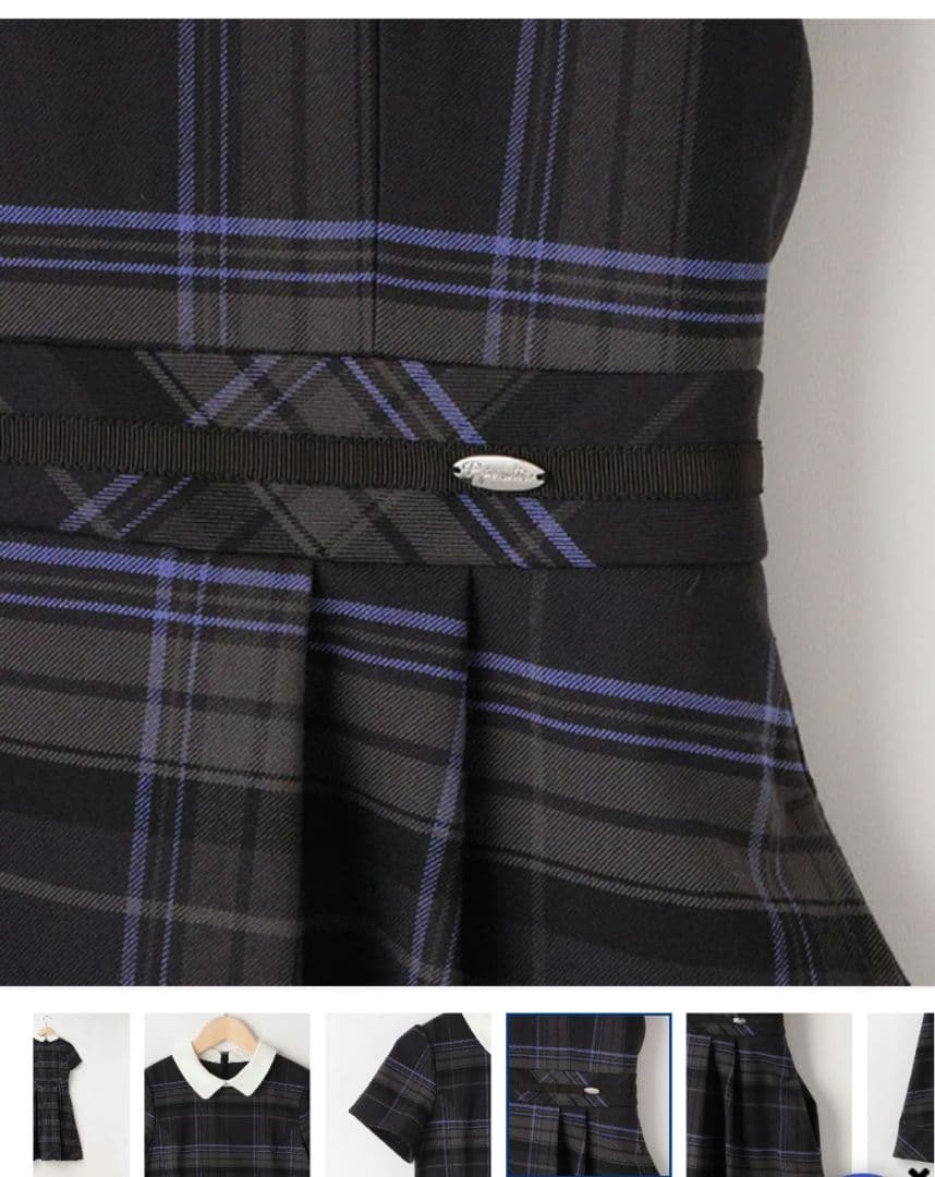 美品卒服ポンポネットジュニア　ジャケット&ワンピースセット