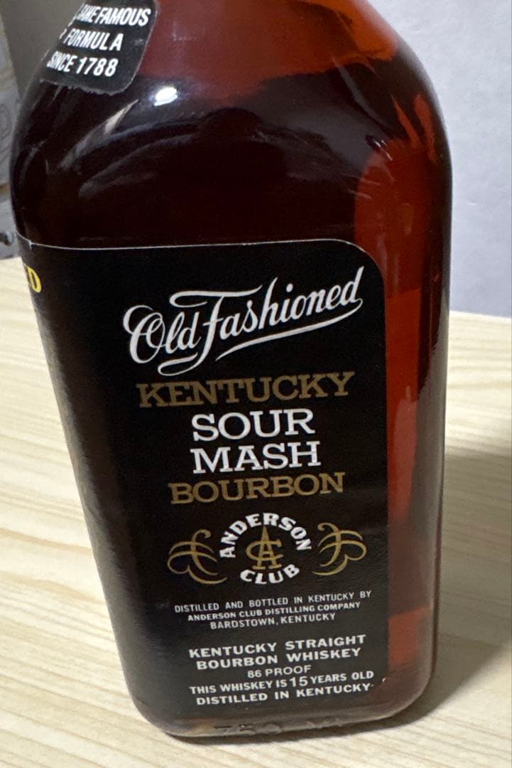 未開栓 アンダーソンクラブ 15年 750ml 43%