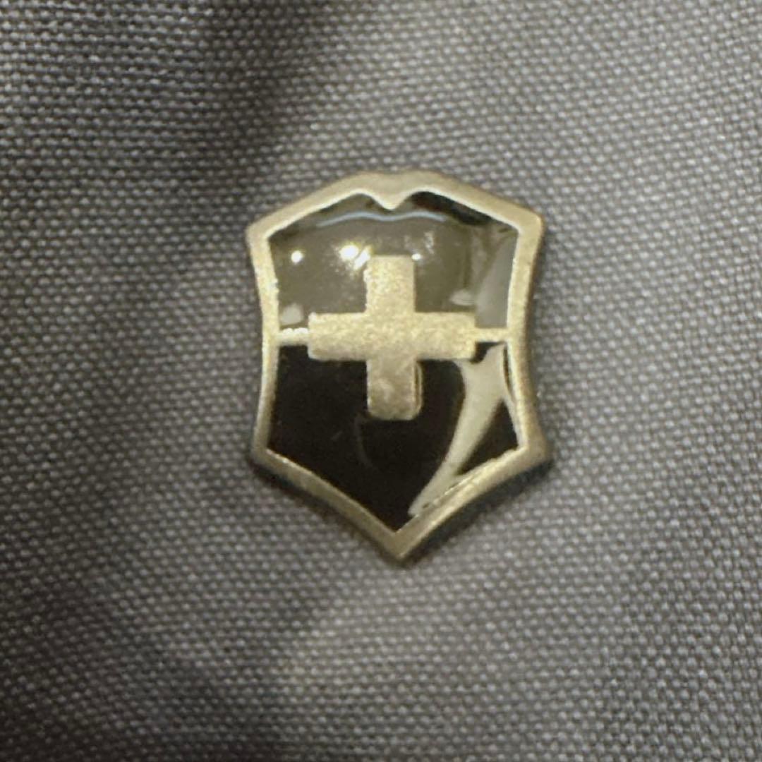 美品✨ビクトリノックス（XL）2016SSミリタリージャケット 紺 フード収納