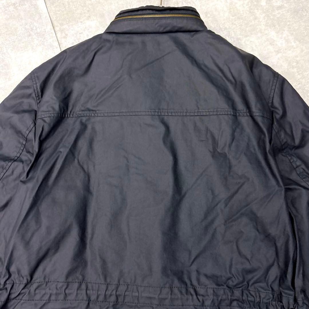 美品✨ビクトリノックス（XL）2016SSミリタリージャケット 紺 フード収納