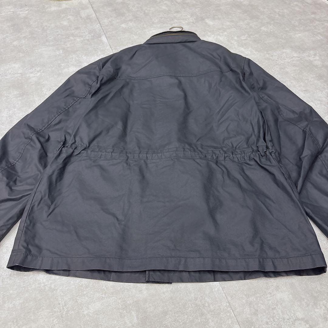 美品✨ビクトリノックス（XL）2016SSミリタリージャケット 紺 フード収納