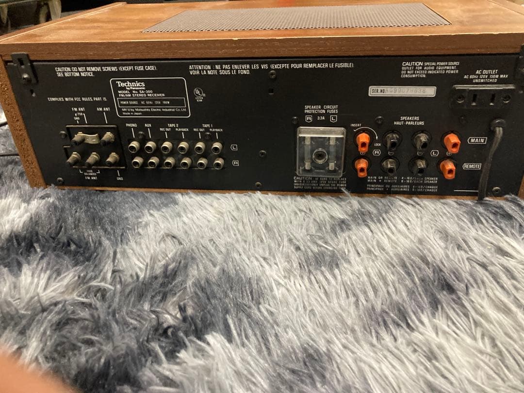 （L）Technics by Panasonic SA-300 FM/AM