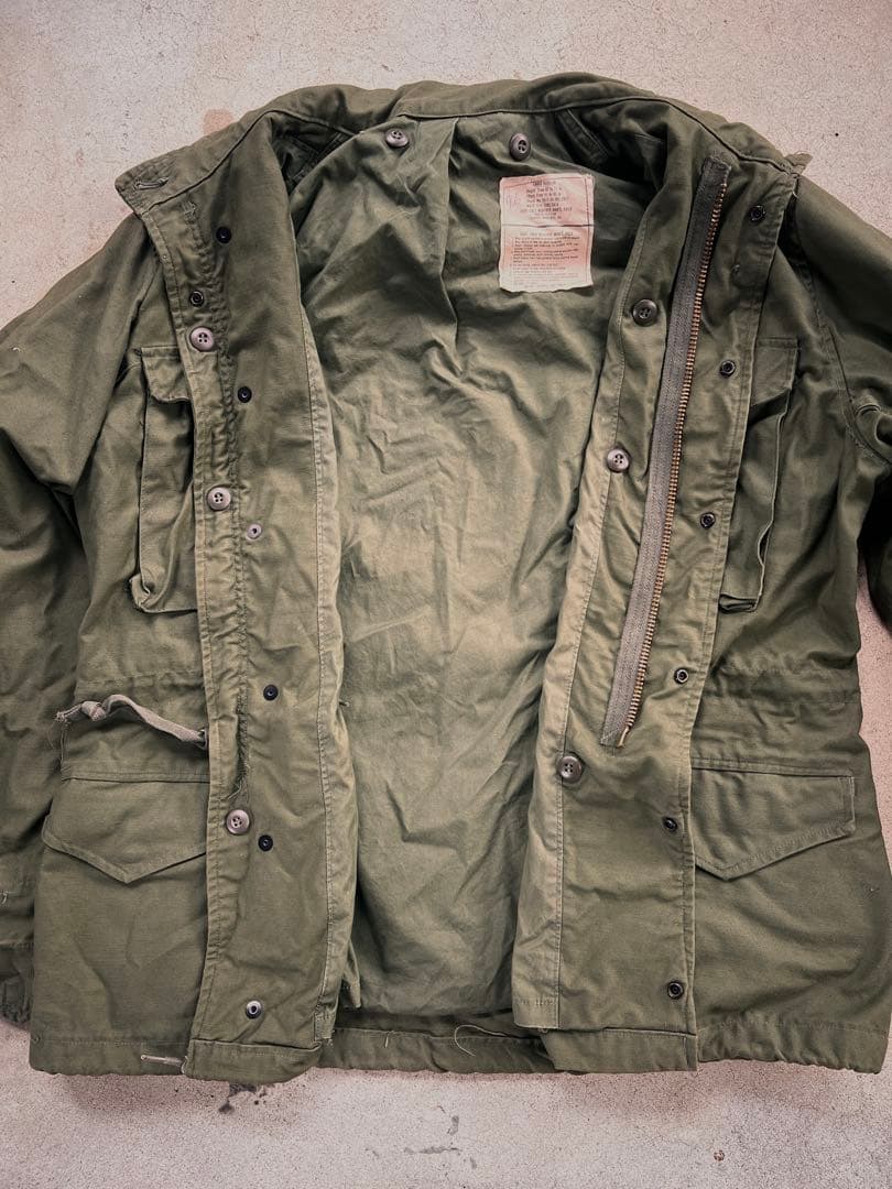 美品 M65フィールドジャケット 3rd / 60s US ARMY 米軍実物
