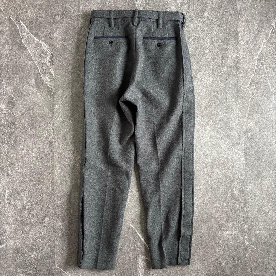 sacai サカイ 2022aw ベルテッドパンツ