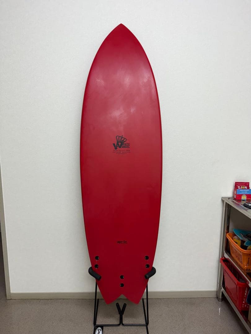 送料込み　white angel beach walker 5、10 fin付