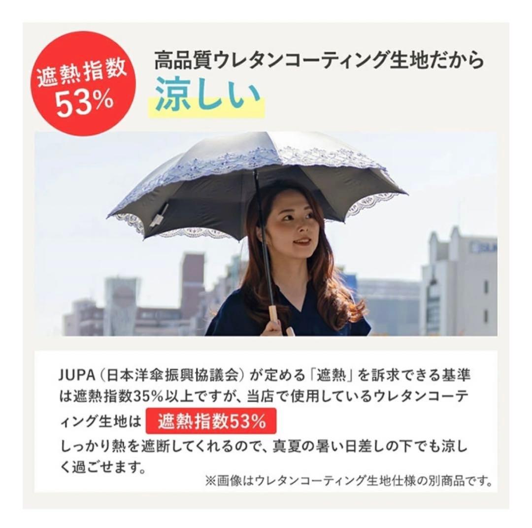 高級傘　紫陽花刺繍ミニ折りたたみ日傘　紫陽花　雨晴兼用　UVカット率100％