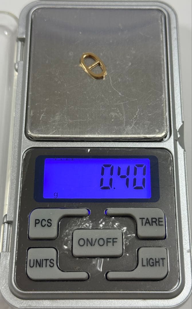 Darth　K18ネックレスパーツ　チャーム　留め具　18金　チェーン繋ぎ