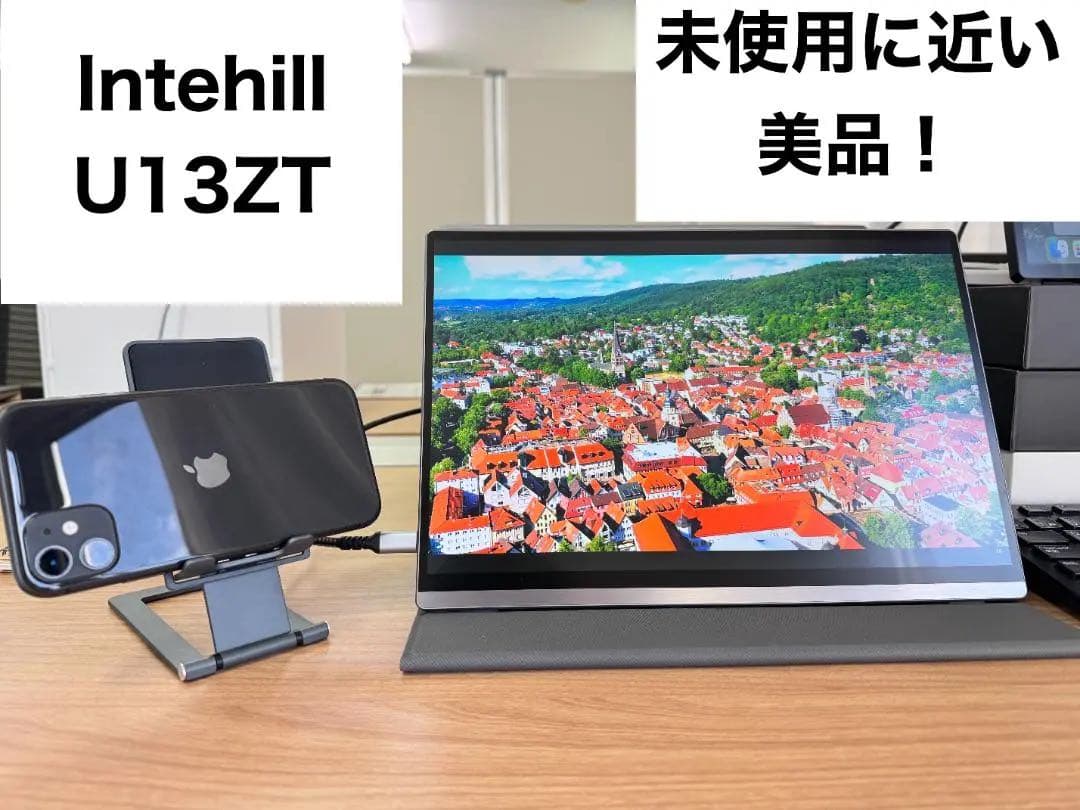 Intehill U13ZT 4Kタッチパネル モバイルモニター 13.4インチ