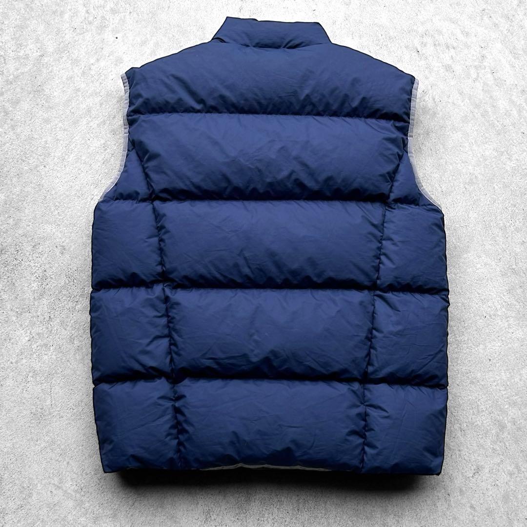 00s archive old NIKE オールド 刺繍ロゴ 肉厚 ダウンベスト