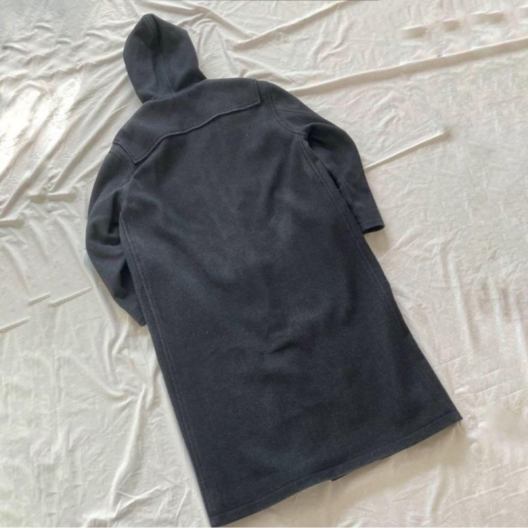 希少　AURALEE　ダッフルコート　ロング丈　シルク混　ネイビー　19AW　1