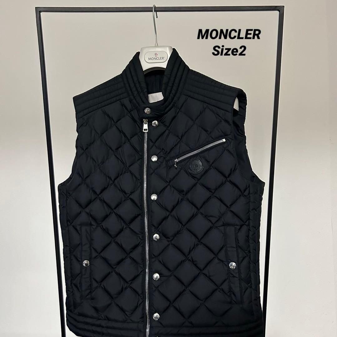 モンクレール MONCLER★ダウンベスト★ROY★ブラック★サイズ2