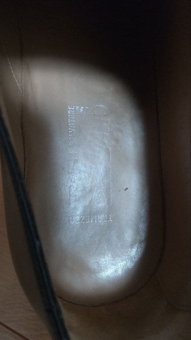 クリスマス限定セール中！　サルヴァトーレフェラガモ 　トラメッザ　Uチップ　革靴