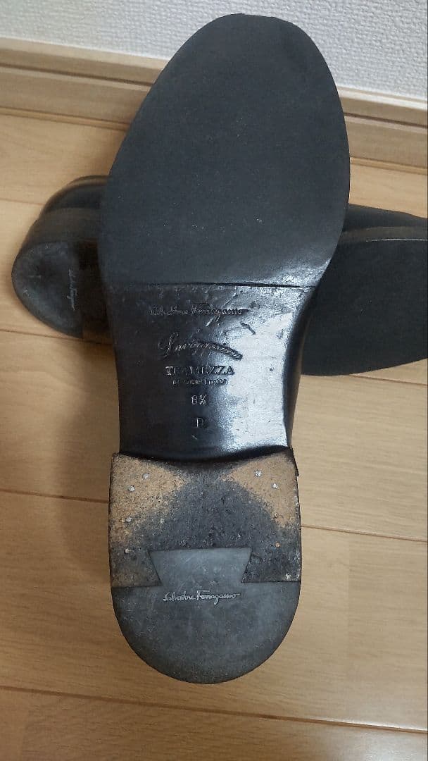 クリスマス限定セール中！　サルヴァトーレフェラガモ 　トラメッザ　Uチップ　革靴