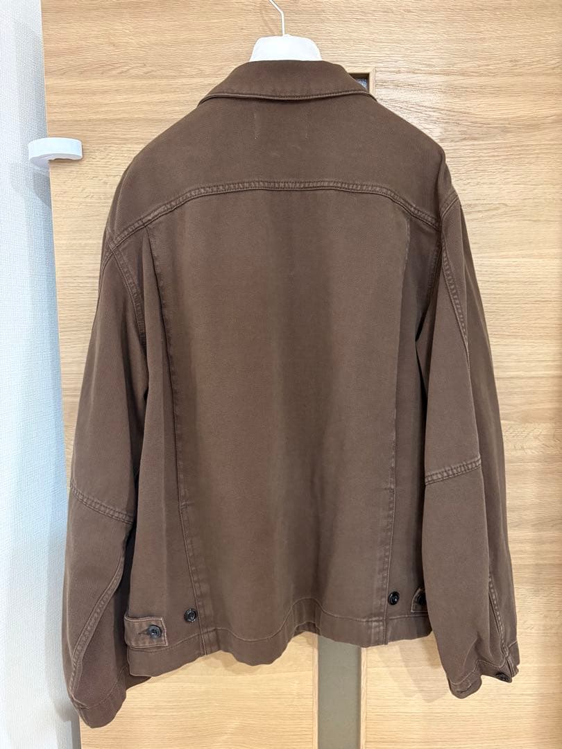 LEMAIREボクシー デニムジャケット ブラウン M 美品