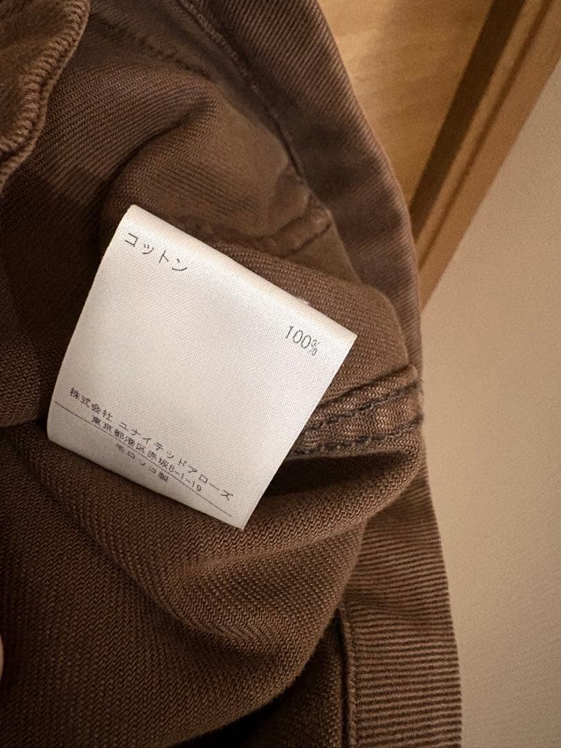 LEMAIREボクシー デニムジャケット ブラウン M 美品