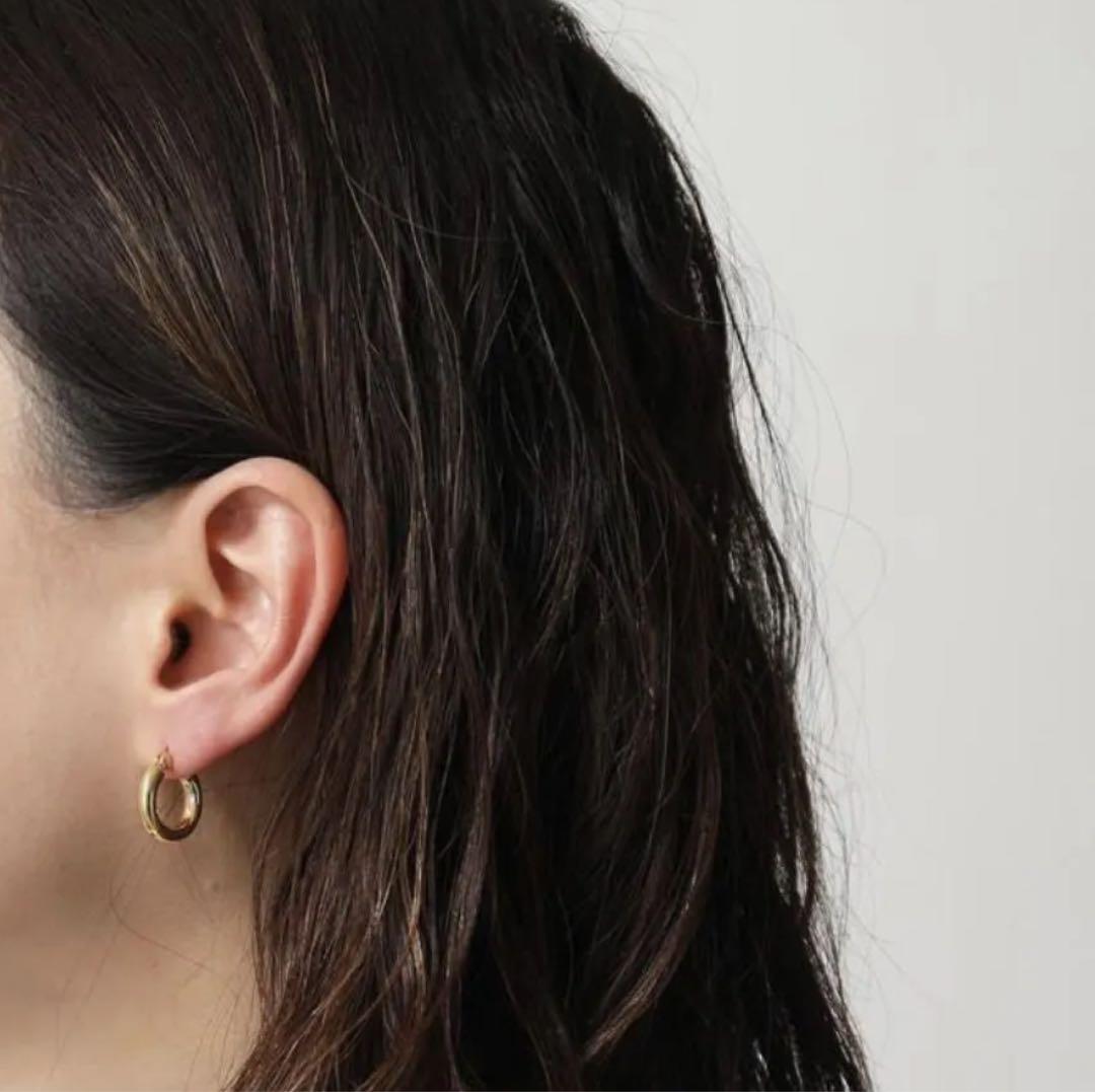 【定価3.9万】TOMWOOD Hoops Thick Small Gold M