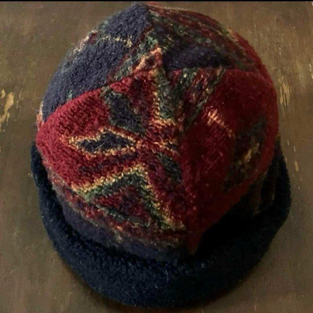 極希少◎90s 【USA製】LL.Bean ネイティブ ビーニーvintage