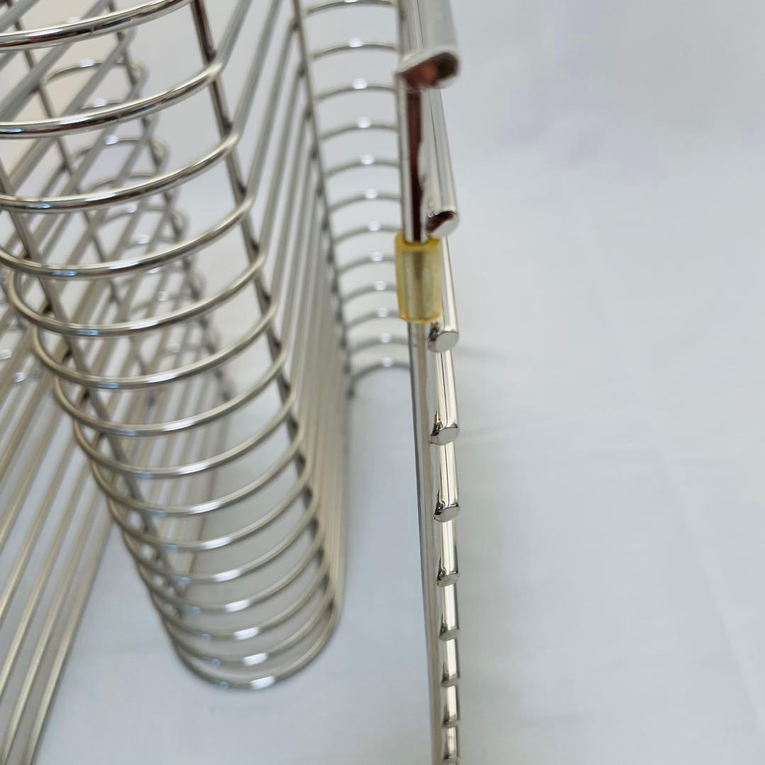 AYTM Curva マガジンラック シルバー