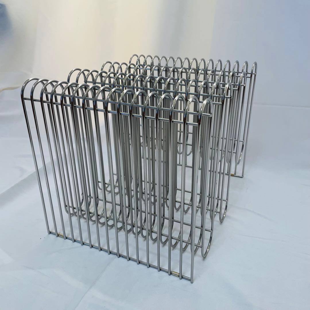 AYTM Curva マガジンラック シルバー