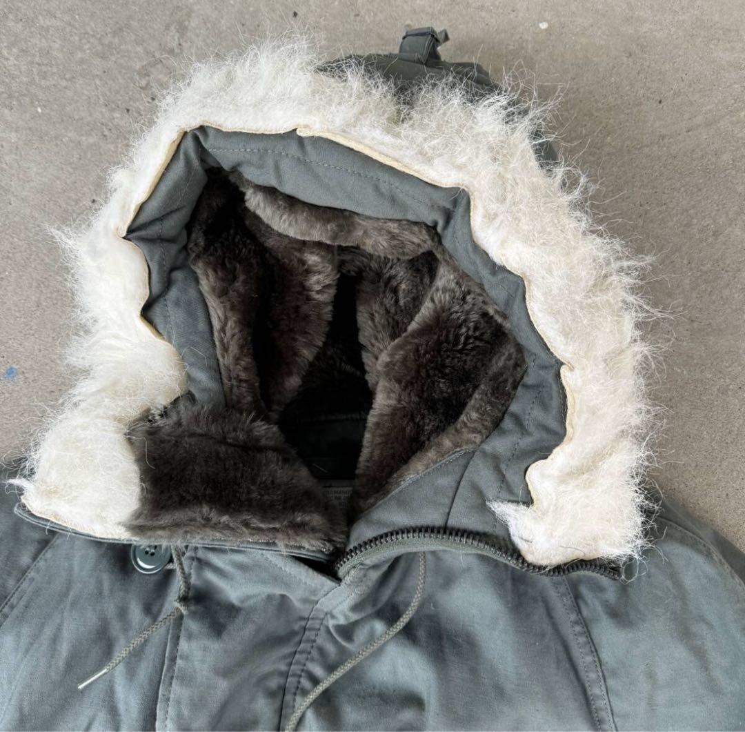 ビンテージ　デッドストック　80s　ミリタリー　N-3B　フライトジャケット