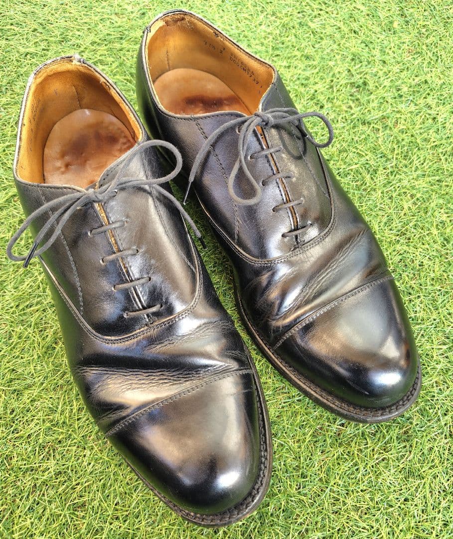 【再値下】アメリカ軍　内羽根式　サービスシューズ 　US NAVY ARMY