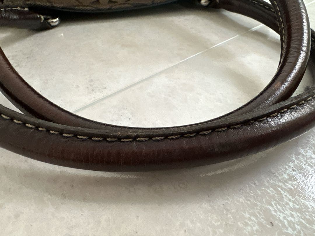 COACH コーチ トートバッグ ショルダー シグネチャー キャンバス レザー