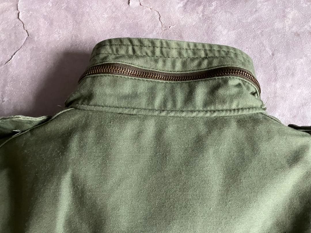 M65 ミリタリー フィールドジャケット ライナー付 USA製 オリーブ 秋冬