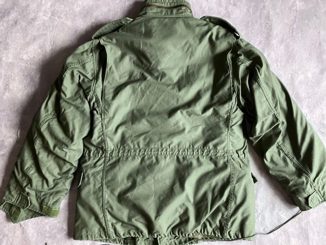 M65 ミリタリー フィールドジャケット ライナー付 USA製 オリーブ 秋冬