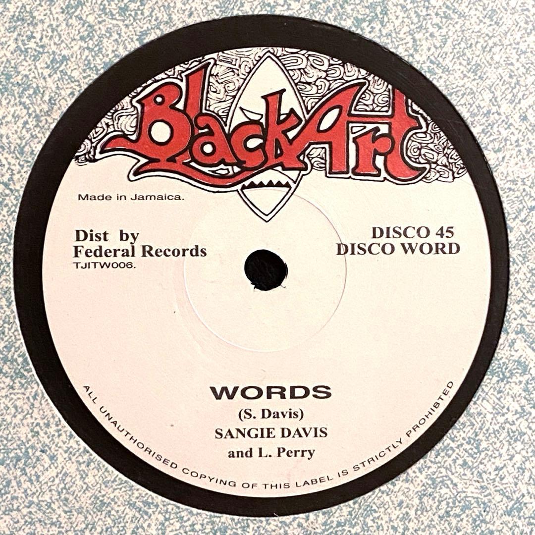 洋楽 Sangie Davis / Words Black Ark
